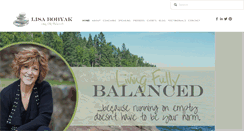 Desktop Screenshot of livingfullybalanced.com